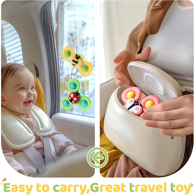 Suction Cup Spinner Airplane Travel Toys - Image 4