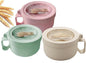 Rarapop 3 Pack Microwave Soup Bowl Containers by Rarapop