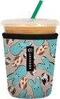 Sok It JavaSok Iced Coffee & Cold Soda Insulated Neoprene Cup Sleeve (Hanging With My Peeps, Small: 16-20oz)