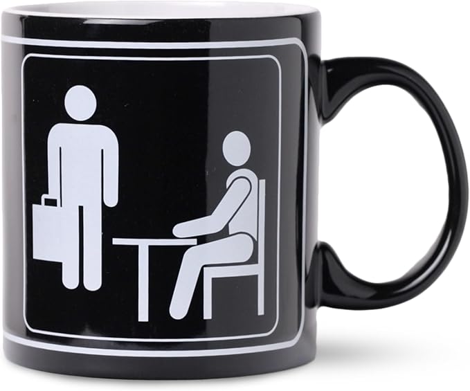 Silver Buffalo The Office Title Sign Ceramic Mug, 20 Ounce by SilverBuffalo