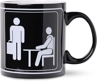 Silver Buffalo The Office Title Sign Ceramic Mug, 20 Ounce by SilverBuffalo