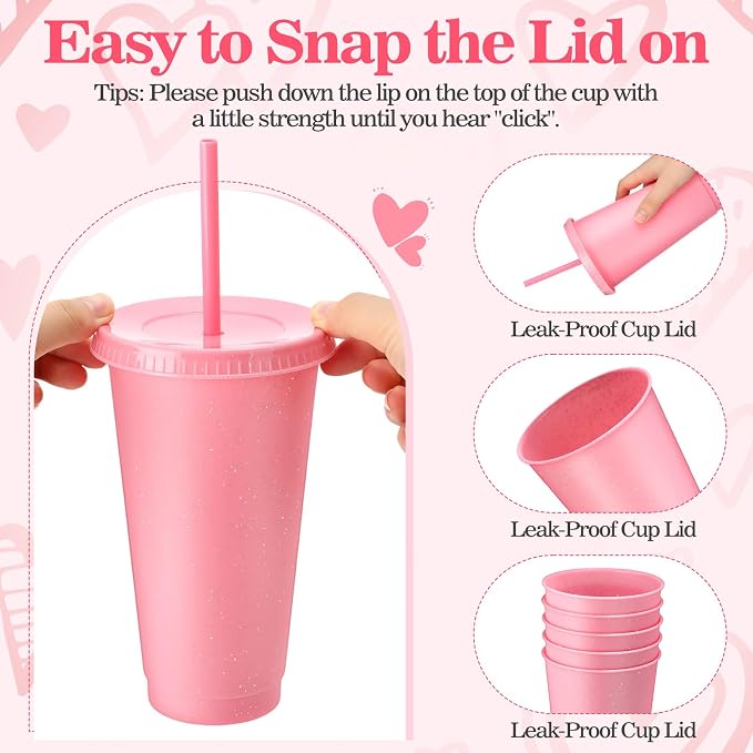 Honeydak 60 Pack Tumbler with Straw and Lid Bulk Cups - Image 2