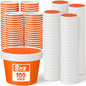 Fulmoon 100 Pack Paper Soup Containers by Fulmoon