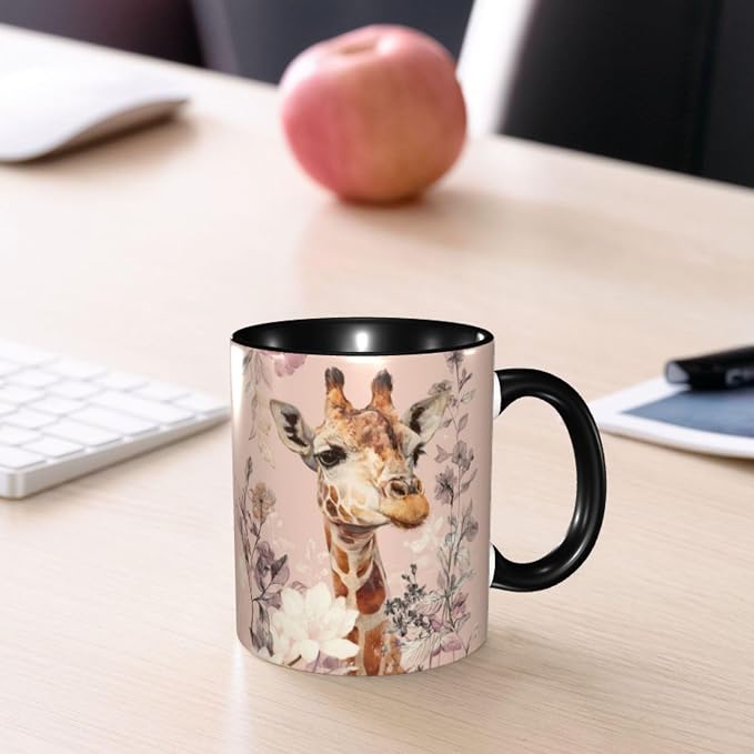 Giraffe Coffee Mug 11 Ounce Mugs Ceramic Tea Cup Drinking Water Cups | Novelty - Image 7