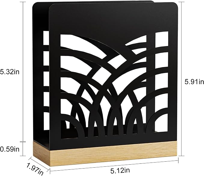 Metal Napkin Holder for Table - Image 3