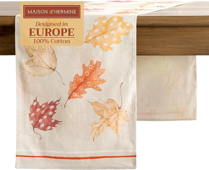 Maison d' Hermine Table Runner 100% Cotton 14.50" x 108" | Table Runners 108 by MaisondHermine