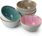 Brew To A Tea BTaT- Ceramic Cereal Bowls, 29 oz, 6 Pack, 6.3 Inches, Glazed by BrewToATea
