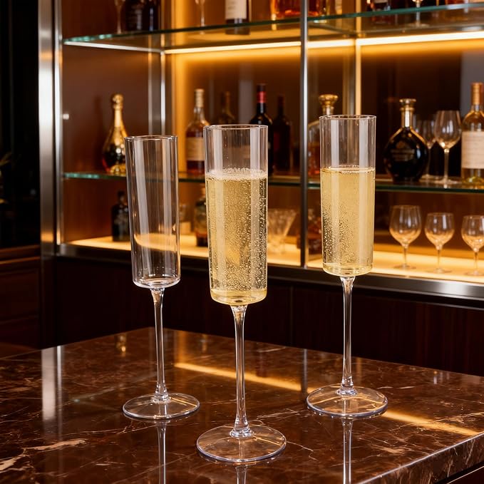 Ciaell 24 Pack Plastic Champagne Flutes - Image 9