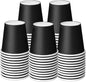 50 Packs Disposable Mouthwash Cups, 3 oz Bathroom Paper Cups | Espresso by Huaiid