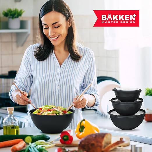 Bakken Master 12 Piece Plastic Nesting Bowls - Image 9
