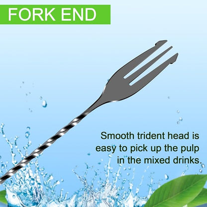 Bar Spoon Cocktail Mixing Stirrers, 12” - Image 5