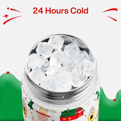 ENCOOL Christmas Insulated Water Bottle - Image 3