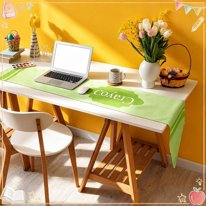 4 Pcs Pastel Crayon Table Runner 71 x 13 Inch Back to School Classroom - Image 4