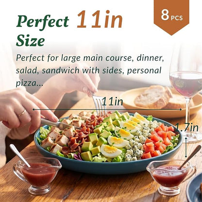 Deep Dinner Plates Set of 8 Alternative - Image 2