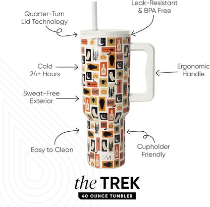 Simple Modern Halloween Tumbler - Image 3