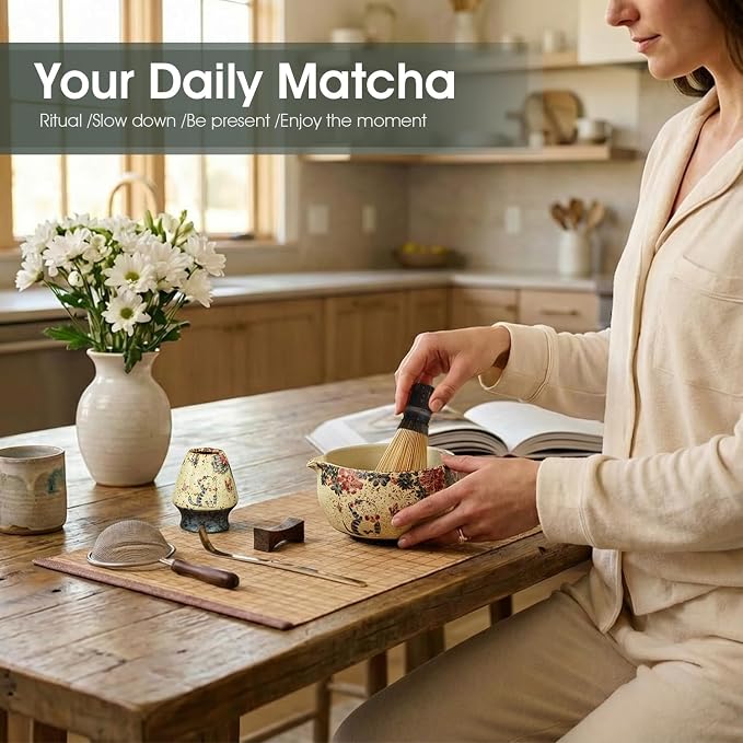 Matcha Set, 7-Piece Matcha Whisk Set - Image 3