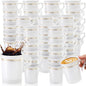 48 Pack Disposable Coffee Mugs by YIMITEE