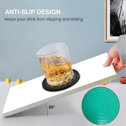 Coasters with Holders Drink Silicone Coasters, Table Cup Mat, - Image 4