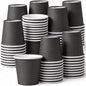 100 Pcs Mini Coffee Cups Brown Culture Cup 2oz Disposable Bathroom Cups Paper by Unknown