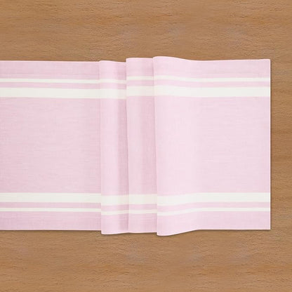 Solino Home 100% Pure Linen Table Runner, 14 x 72 in - Image 9
