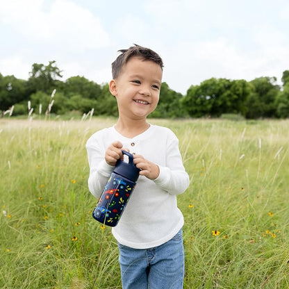 Simple Modern Kids Water Bottle & Toddler Cup | 18oz | Space | Insulated - Image 8