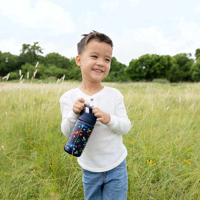 Simple Modern Hot Wheels Kids Water Bottle & Toddler Cup | 14oz | Insulated - Image 8