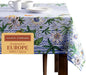 Maison d' Hermine Table Cloth Square Table 100% Cotton 54 x 54 Inches Tablecloth Reusable Decorative for Dining Room Farmhouse Home Valentines Day Decorations Spring Summer - Passiflora