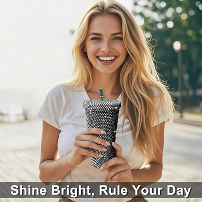 26oz Bling Rhinestone Tumbler - Image 5