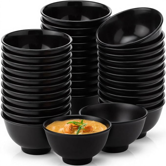 Tioncy 36 Pcs Bowls Set Unbreakable Dessert Soup Salad Bowls by Tioncy