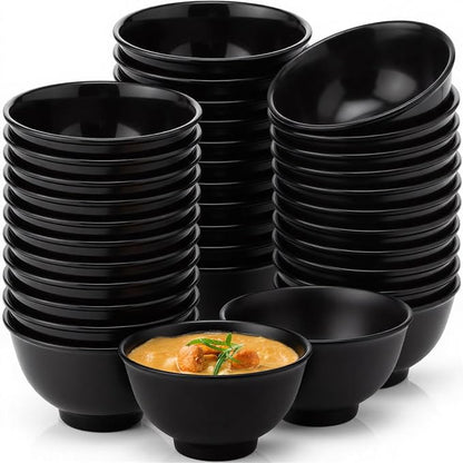 Tioncy 36 Pcs Bowls Set Unbreakable Dessert Soup Salad Bowls by Tioncy