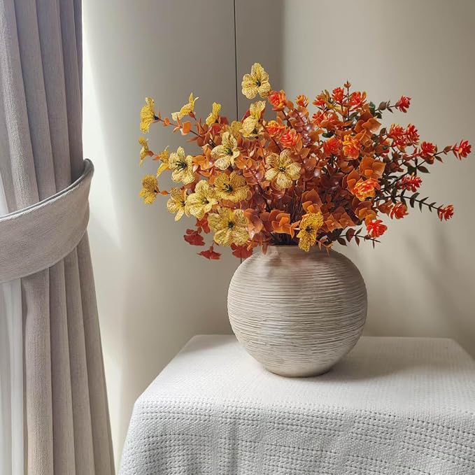 Rustic Ceramic Vintage Farmhouse Vase - Image 7