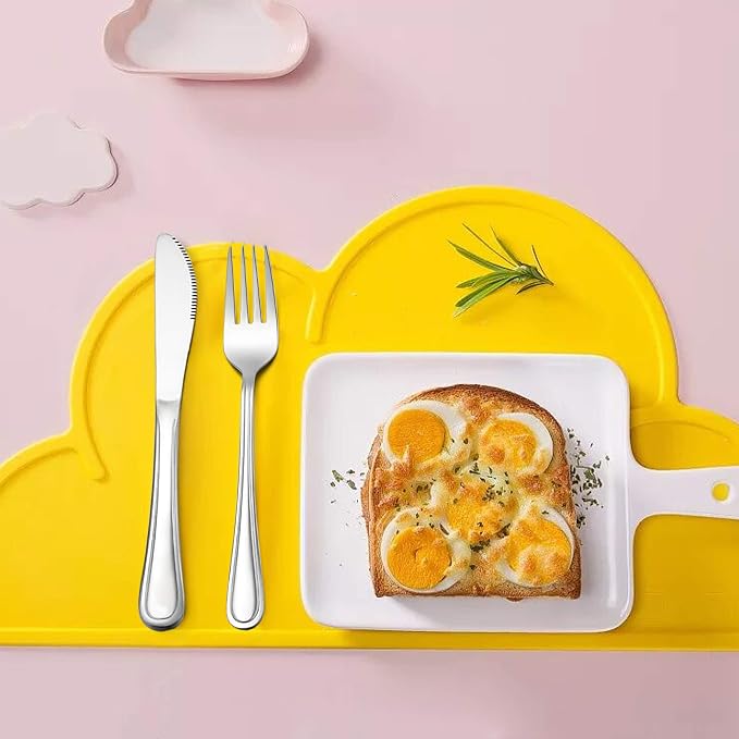 LIANYU 9-Piece Kids Silverware Set, Stainless Steel Toddler Utensils Flatware - Image 5