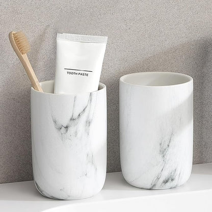 Marble Toothbrush Holders by BSDISP