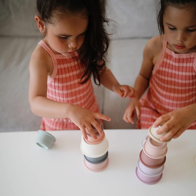 mushie Stacking Cups Toy | Made in Denmark - Image 6