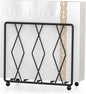 Black Napkin Holder for Table, Modern Metal Stand for Kitchen Counter | Raised by LWSFF