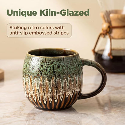 Large Ceramic Coffee Mug - 13oz Tea Cup - Image 4