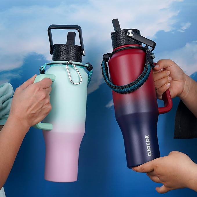 BJPKPK 40oz Insulated Water Bottle - Image 6