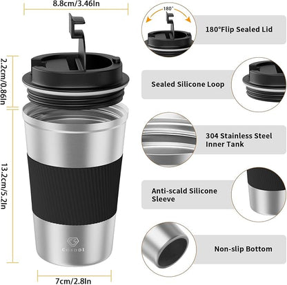 CS COSDDI 12 oz Stainless Steel Vacuum Insulated Tumbler - Image 2