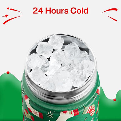 ENCOOL Christmas Insulated Water Bottle - Image 2