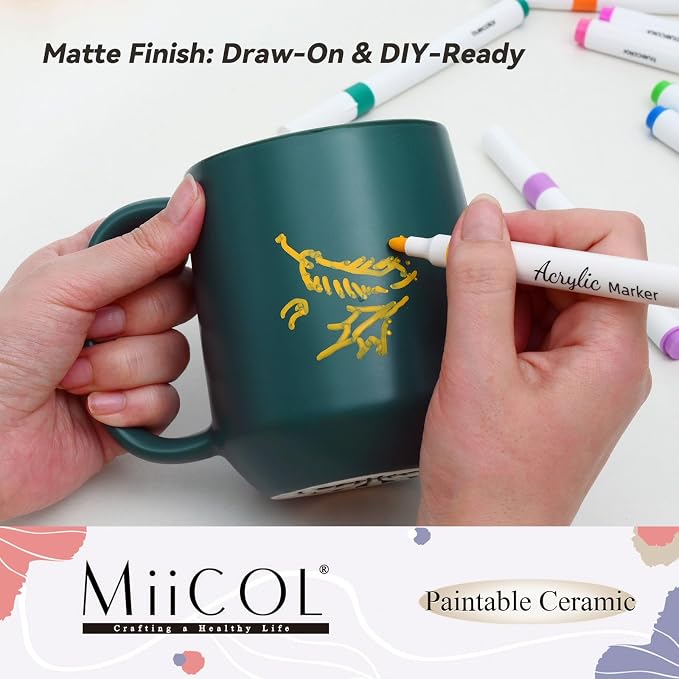 Miicol Ceramic Coffee Mug, 16 oz Large Coffee Cup, Tea Mug - Image 8