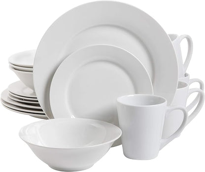 Gibson Home Amelia Court Porcelain Chip and Scratch Resistant Dinnerware Set by GibsonHomewares