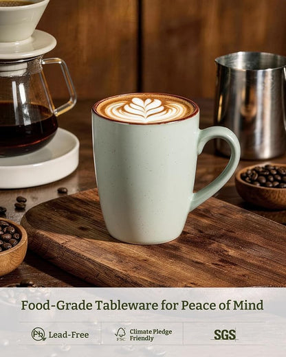 famiware Venus Coffee Mugs Set of 4, 13 oz Ceramic Stoneware Mug Cup Set | - Image 2