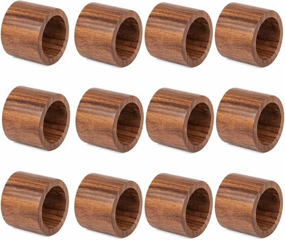 Classic Handmade Napkin Rings Set, Dining Table Holders by Shafa+impex