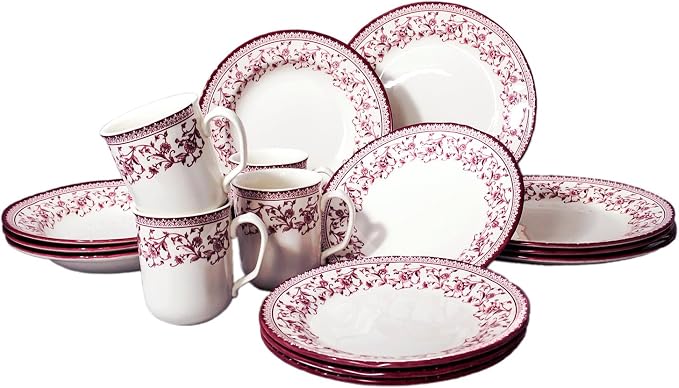 16-Piece Porcelain Dinnerware Set - Image 3