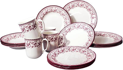 16-Piece Porcelain Dinnerware Set - Image 3