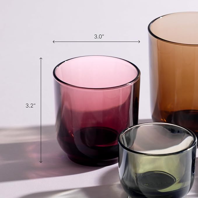 Fellow Pirch Cappuccino Cups 6.5 oz, Weighted Glass - Image 3