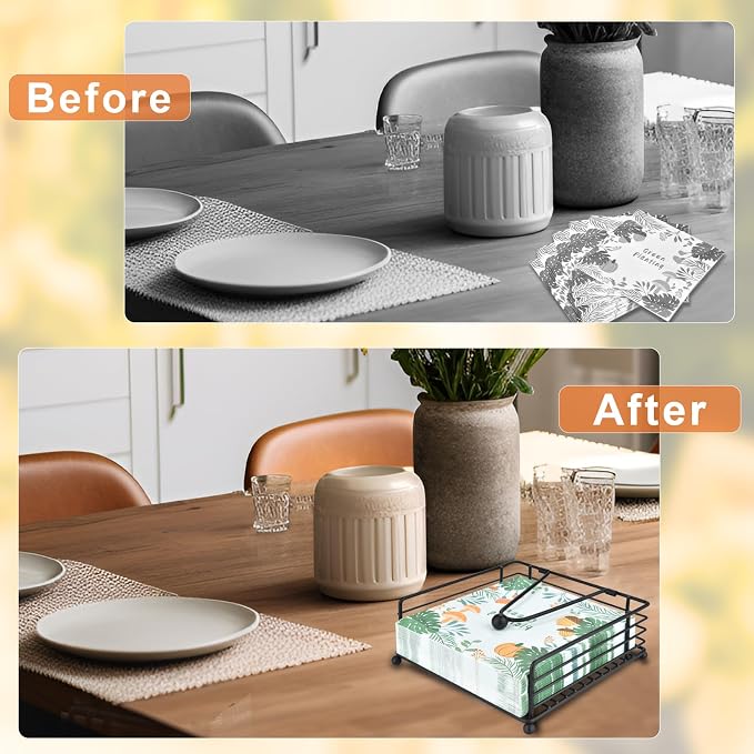 LAIHIFA Napkin Holder for Table & Kitchen - Image 4