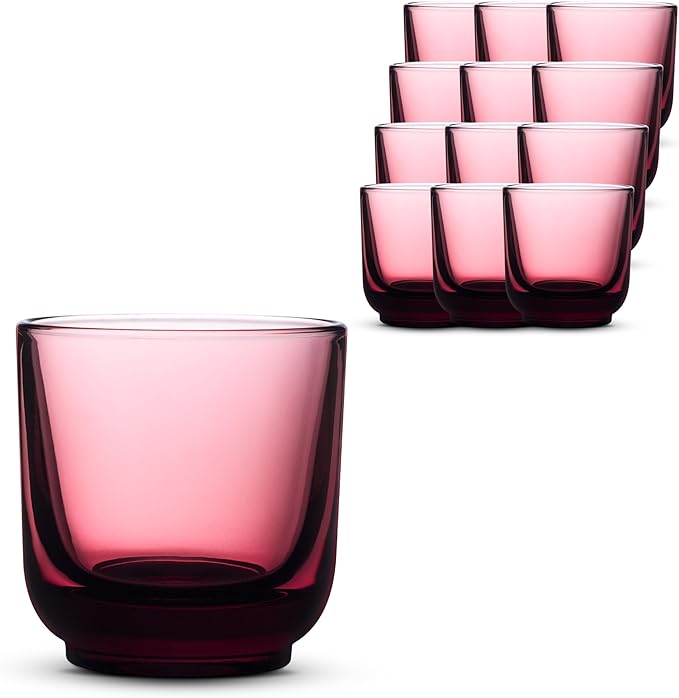 Fellow Pirch Cappuccino Cups 6.5 oz, Weighted Glass by Unknown