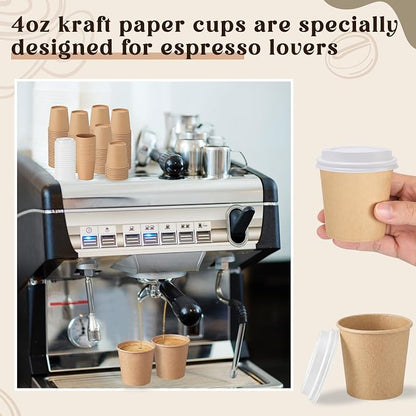 100 Sets 4 oz Disposable Espresso Cup - Image 6