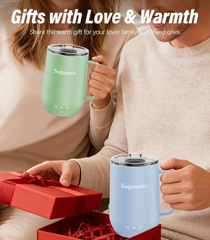 Supsonic - 16oz Self Heating Coffee Mug, Smart Heated Coffee Mug Faster - Image 5